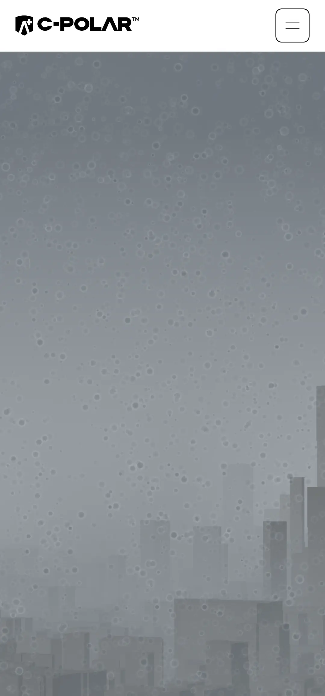 A city under haze